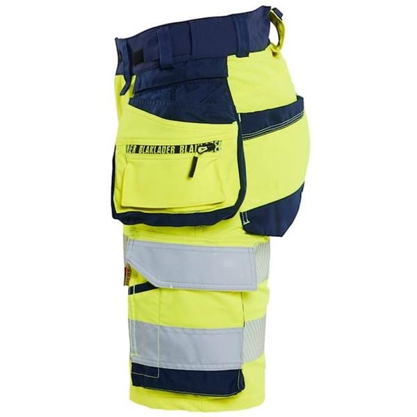 Blaklader 7020 Womens Hi Vis Stretch Shorts