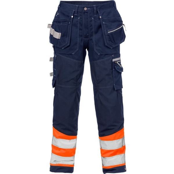 Fristads High vis Gen Y craftsman trousers cl 1 2127 CYD