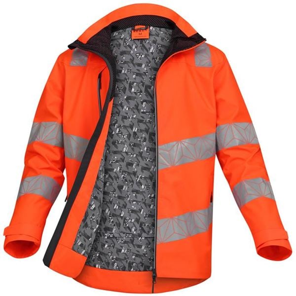 Pulsar RCT801 React High Vis Orange Shell Jacket