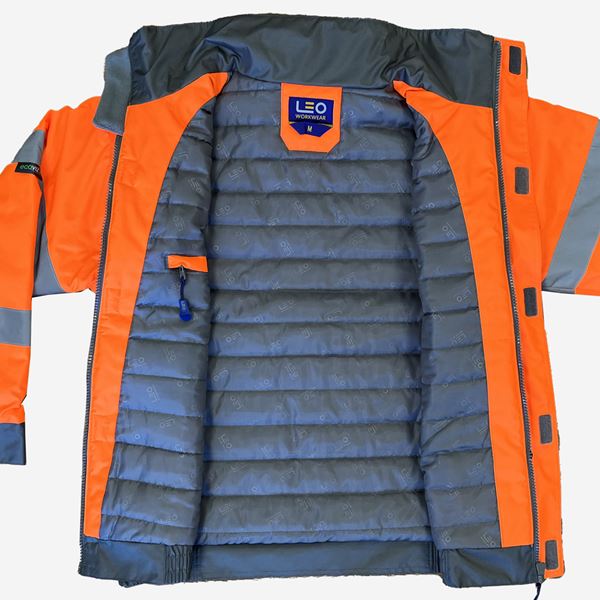 Leo J01 Chivenor High Vis Bomber Jacket