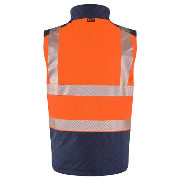 Leo BW02 Halsinger High Vis Bodywarmer