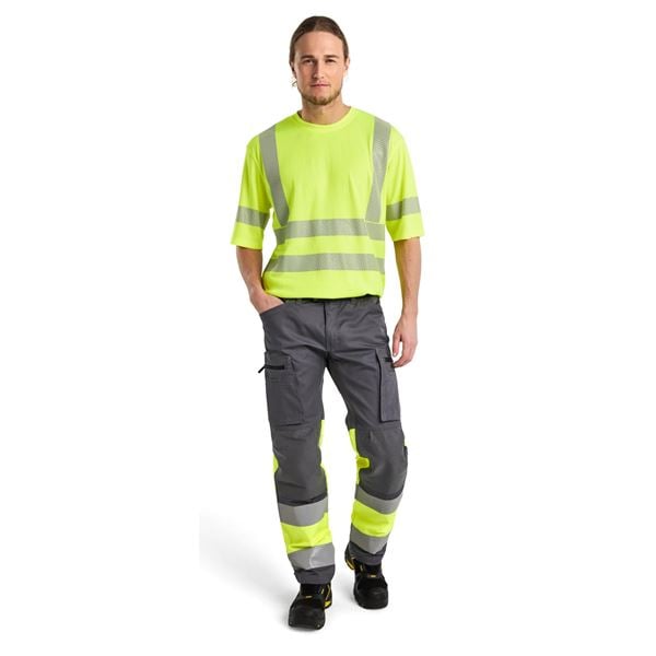 Blaklader 1551 High Vis Stretch Trouser