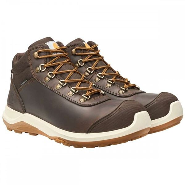 Carhartt Mens Waterproof Leather Safety Boots