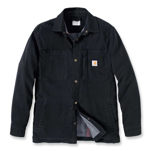 Carhartt 105532 Fleece Lined Canvas Shirt Jacket
