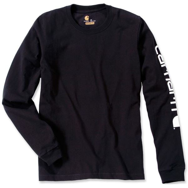 Carhartt Relaxed Fit Long Sleeve Logo T-shirt