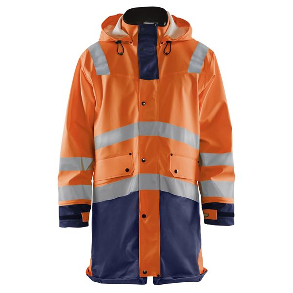 Blaklader 4326 High Vis Rain Coat