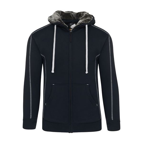 Orn 1285 Crane Fur-Lined Hoodie