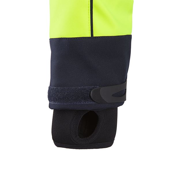 Sioen 521A Walney High Vis Yellow Softshell Jacket