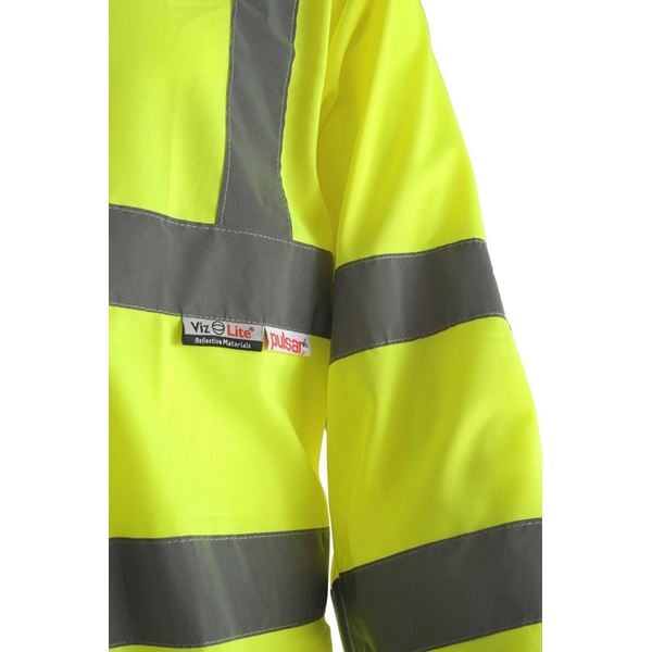 Pulsar Flame Retardant High Vis Long Sleeved Vest PFR439.