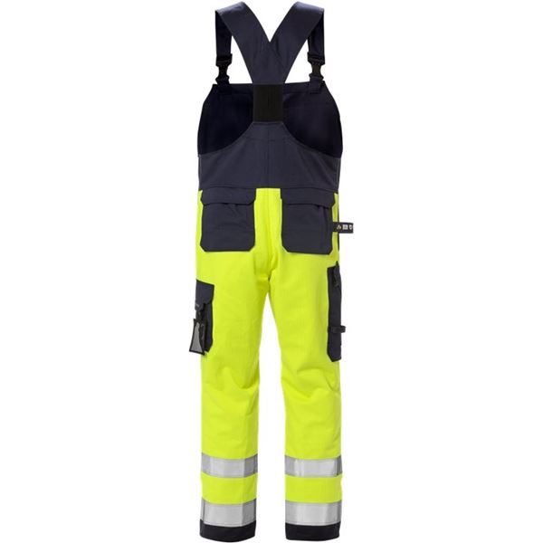Fristads 1584 High Vis Arc Bib and Brace Overalls