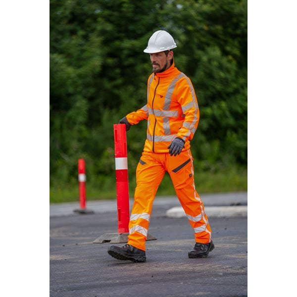 Mascot 24103 Hi Vis Orange Zipped Fleece