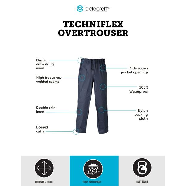 Betacraft 7016 Techniflex Overtrousers