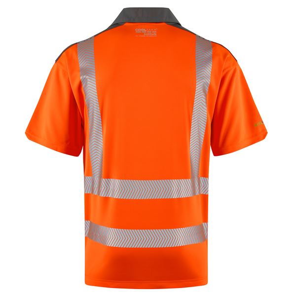 Leo P12 Trimstone Coolmax High Vis Polo
