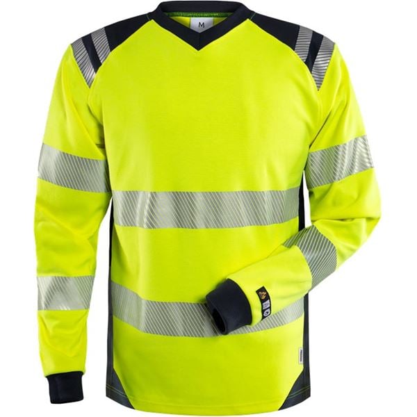 Fristads 7359 High Vis FR Long Sleeve T-shirt