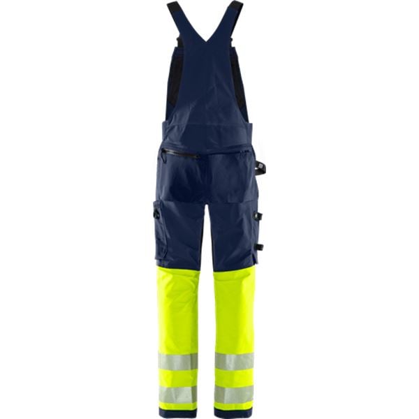 Fristads 1032 High-vis Stretch Bib and Brace Overalls