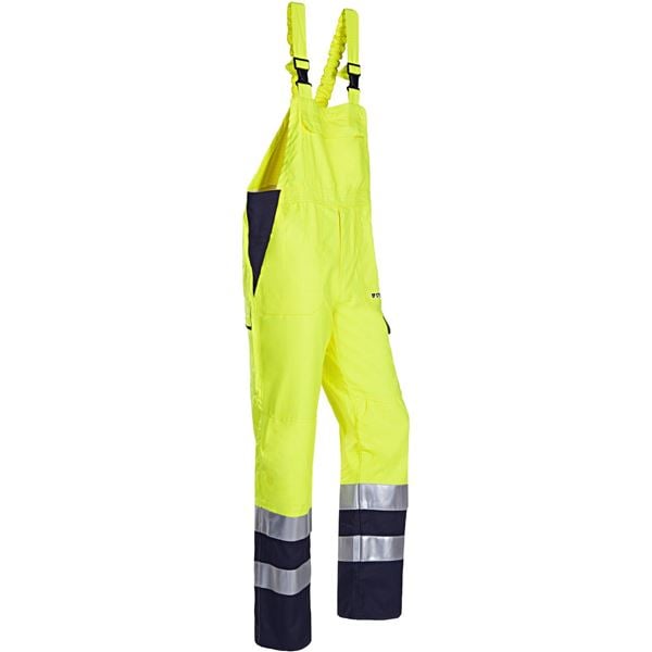 Sioen Ambier 024 High Vis Yellow Arc Bib & Brace Overalls