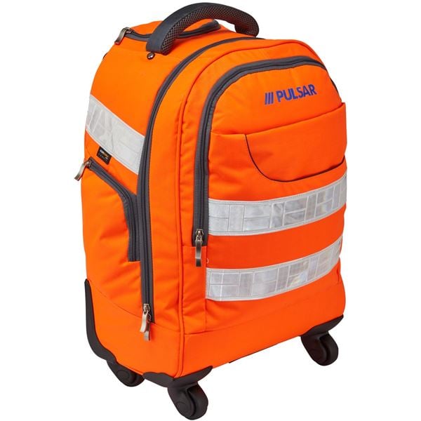 Pulsar PR545 High Vis Orange Trolly Back Pack