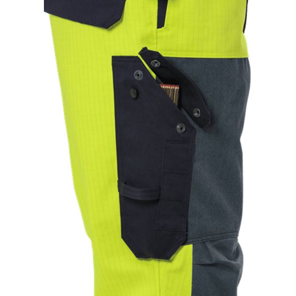 Fristads 1584 High Vis Arc Bib and Brace Overalls
