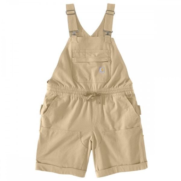 Carhartt Womens Ripstop Short Overalls