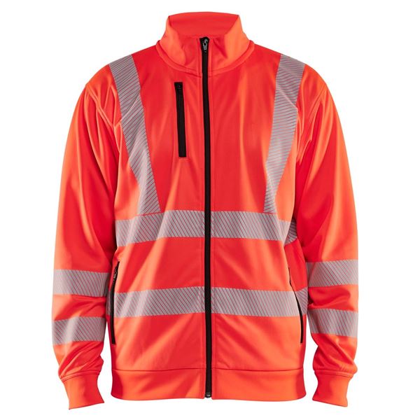 Blaklader 3563 High Vis Full Zip Sweat Jacket