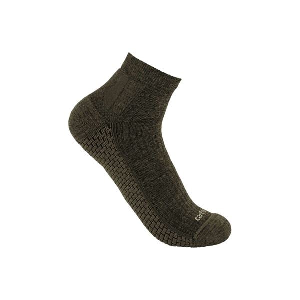 Carhartt Mens Merino Wool Blend Quarter Socks