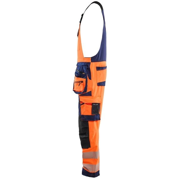 Blaklader 2626 Hi-Vis Stretch Bib and Brace Overalls