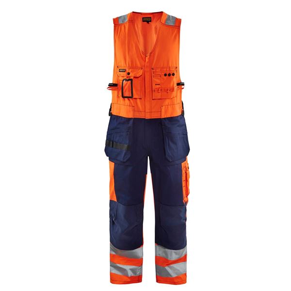Blaklader 2653 High Vis Sleeveless Overall