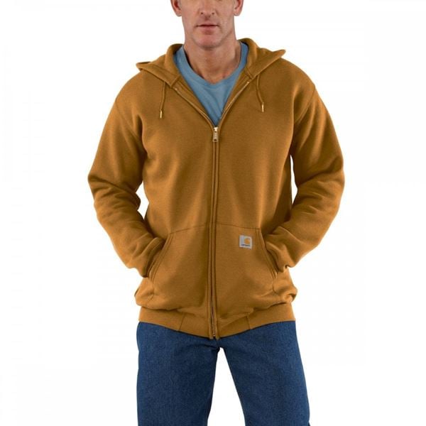 Carhartt Zipped Hooded Loose Fit Sweatshirt K122