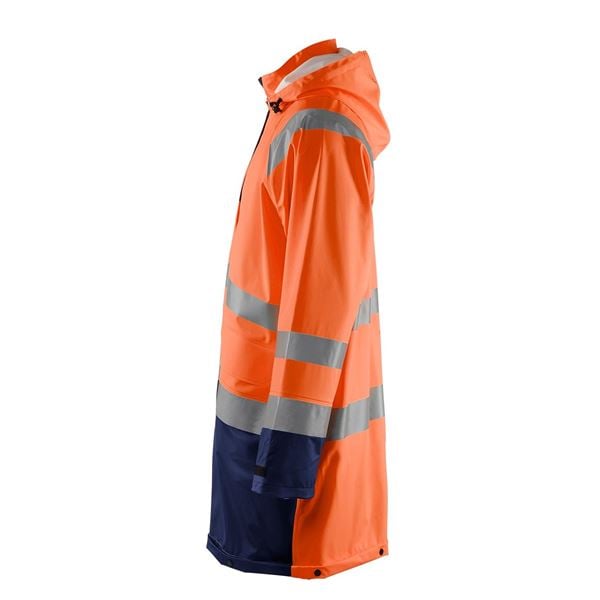 Blaklader 4324 High Vis Rain Coat