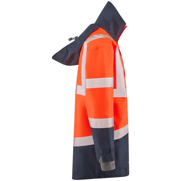Leo A04 Clovelly High Vis Storm Coat