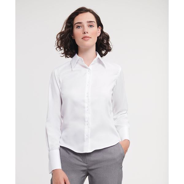 Russell 956F Ultimate Non-Iron Blouse