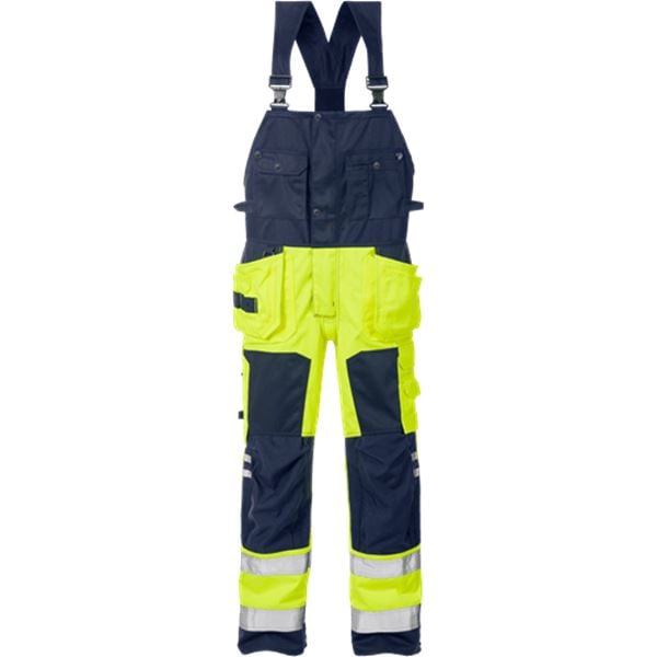 Fristads High Vis Bib & Brace Overalls 1014