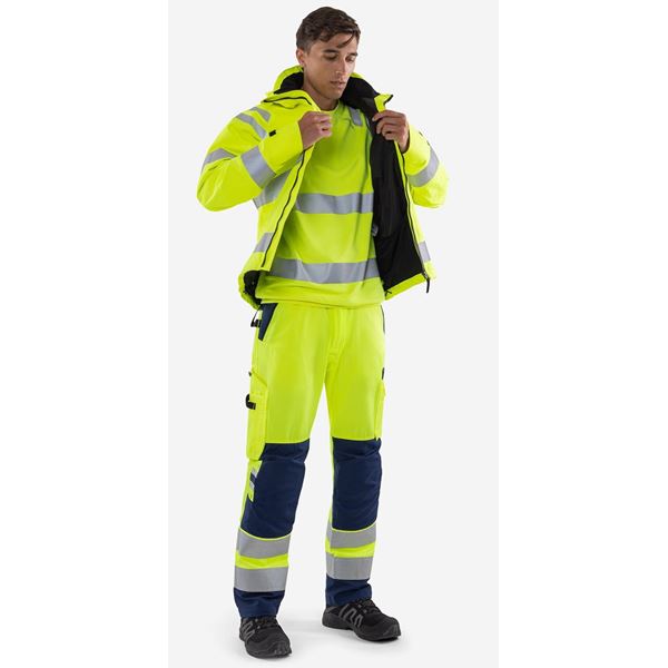 Fristads 4680 High Vis Waterproof Jacket