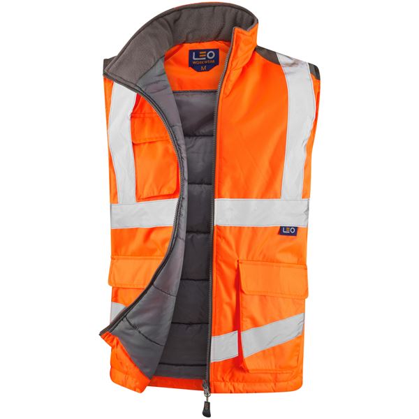 Leo BW01 Torrington High Vis Bodywarmer