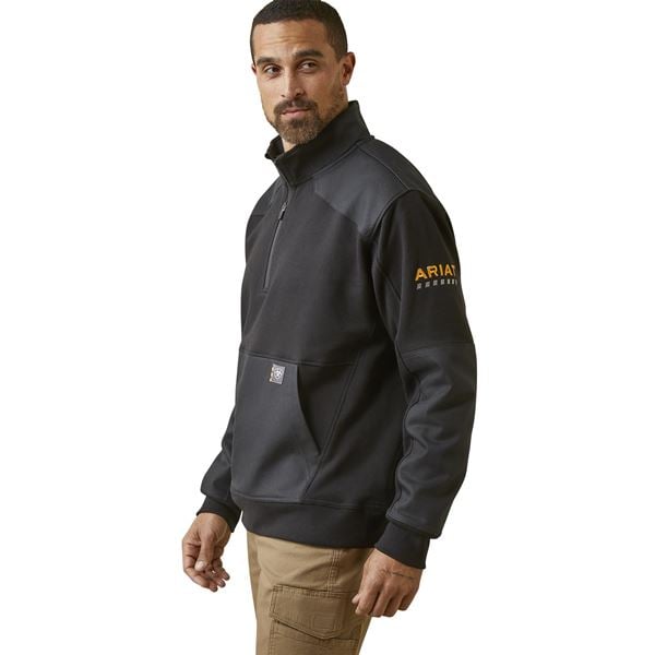 Ariat Rebar Duracanvas Quarter Zip Sweatshirt
