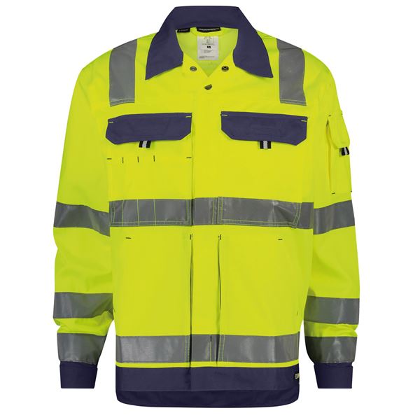 Dassy Dusseldorf Lightweight High Vis Work Jacket