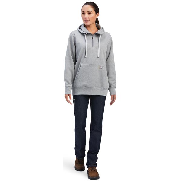 Ariat Womens Rebar Half Zip Hoodie