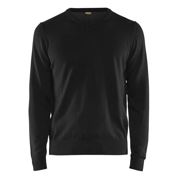 Blaklader 3590 V Neck Knitted Cotton Pullover