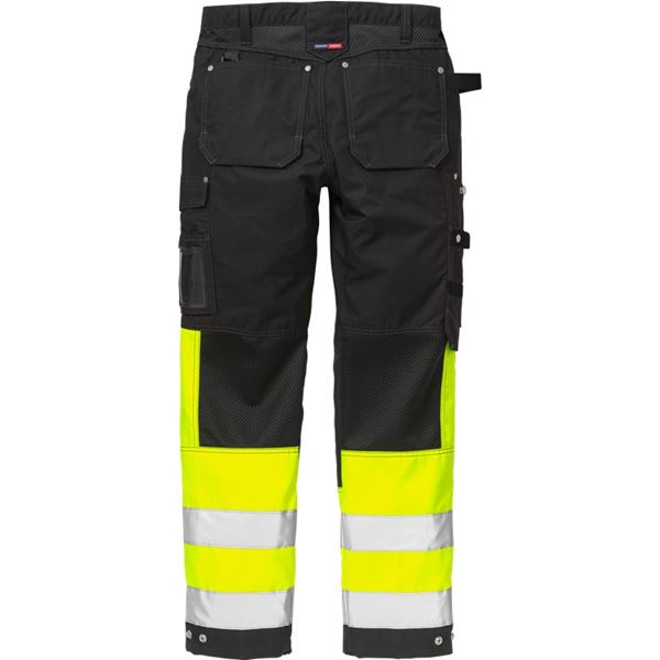 Fristads High Vis Yellow craftsman trousers 1 2093