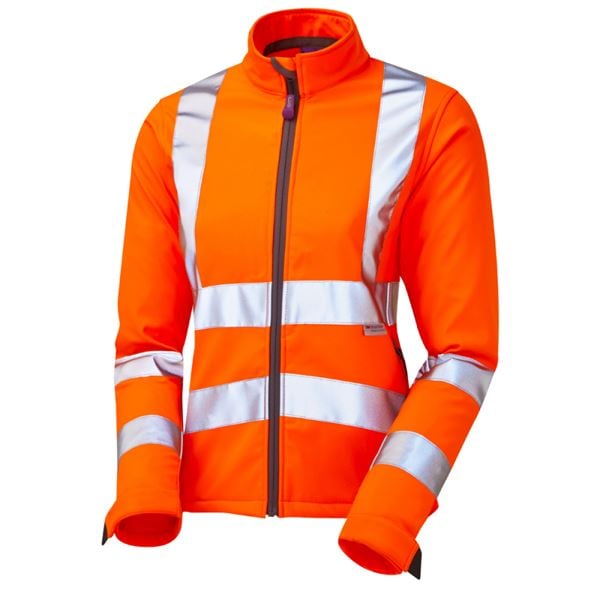 Leo Honeywell SJL01 Womens High Vis Softshell Jacket