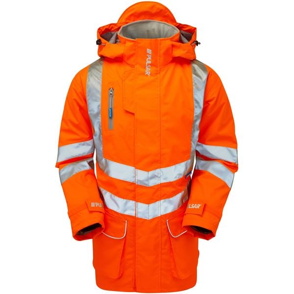 Pulsarail PR499 High Vis Unlined Storm Coat
