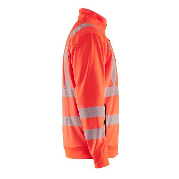 Blaklader 3563 High Vis Full Zip Sweat Jacket