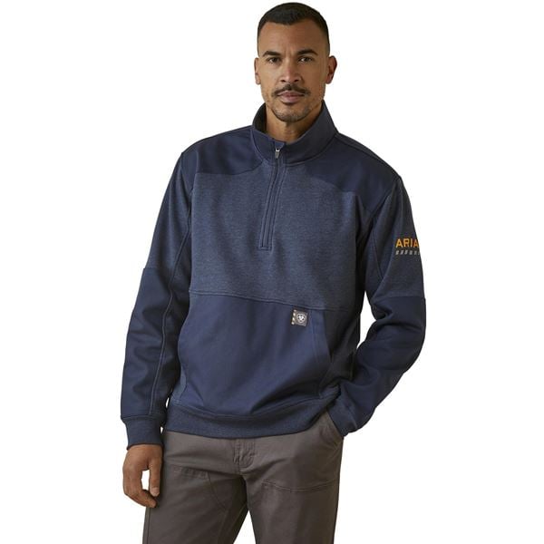 Ariat Rebar Duracanvas Quarter Zip Sweatshirt