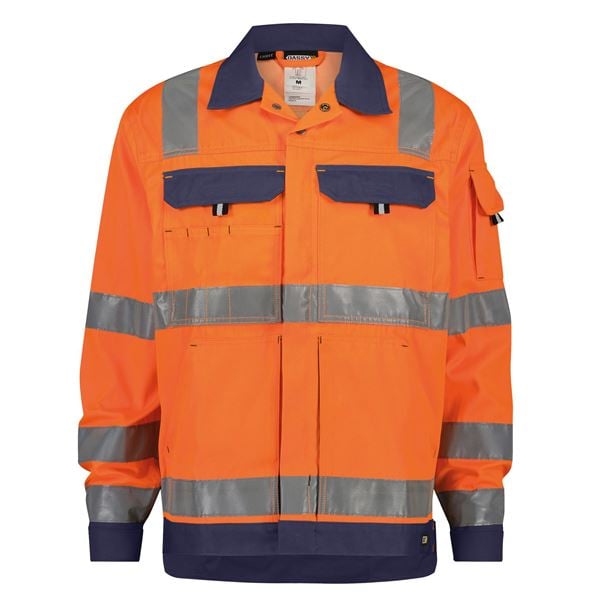 Dassy Dusseldorf Lightweight High Vis Work Jacket