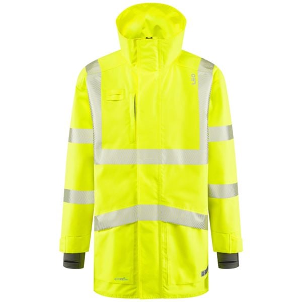 Leo A04 Clovelly High Vis Storm Coat