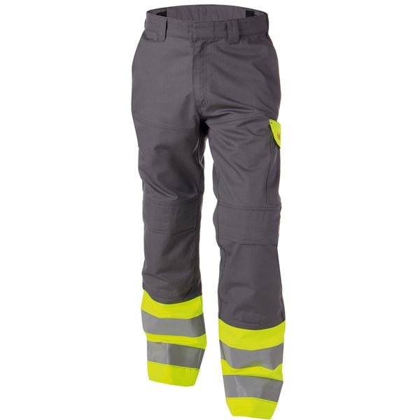 Dassy Lenox High Vis Yellow Multi-Norm Work Trousers