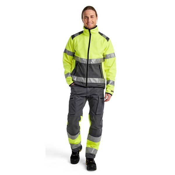 Blaklader 4877 High Vis Softshell Jacket