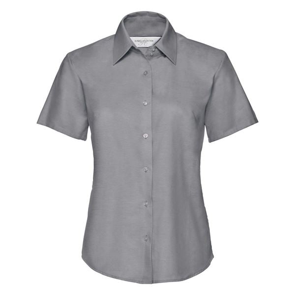 Russell 933F short sleeve Oxford blouse