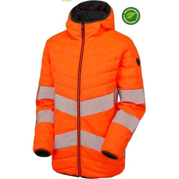 Pulsar Life LFE913 High Vis Orange Reversible Puffa Jacket