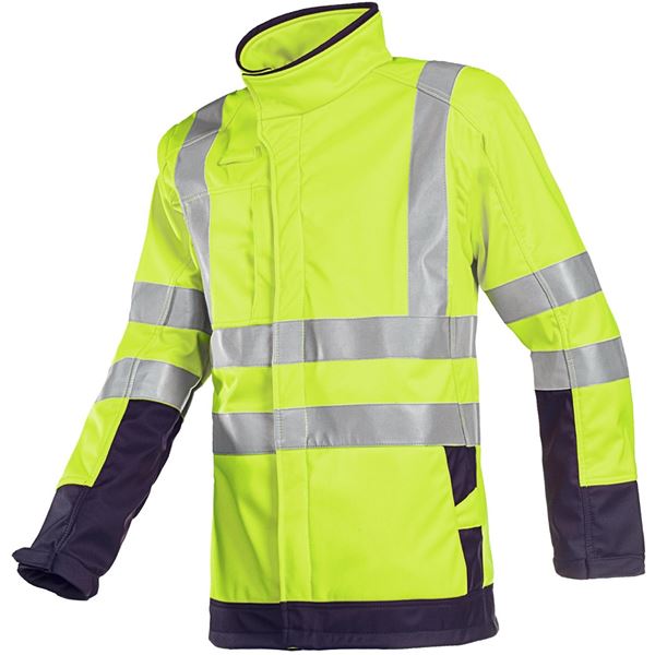 Sioen Playford 9633 Yellow High Vis Arc Protection Soft Shell